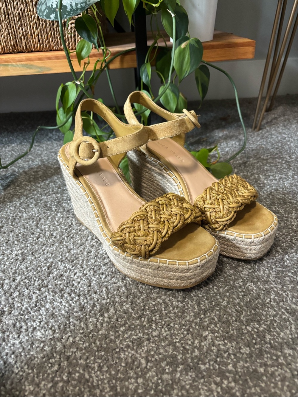 Veronica Beard Reema Espadrille Wedge Sandals | Size 8